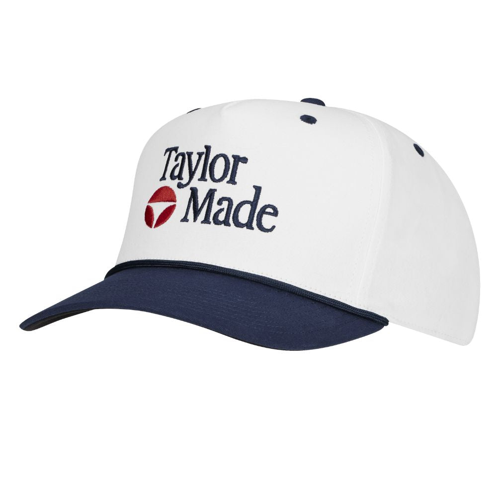 TaylorMade Frame Stock Rope Hat 2026 - White