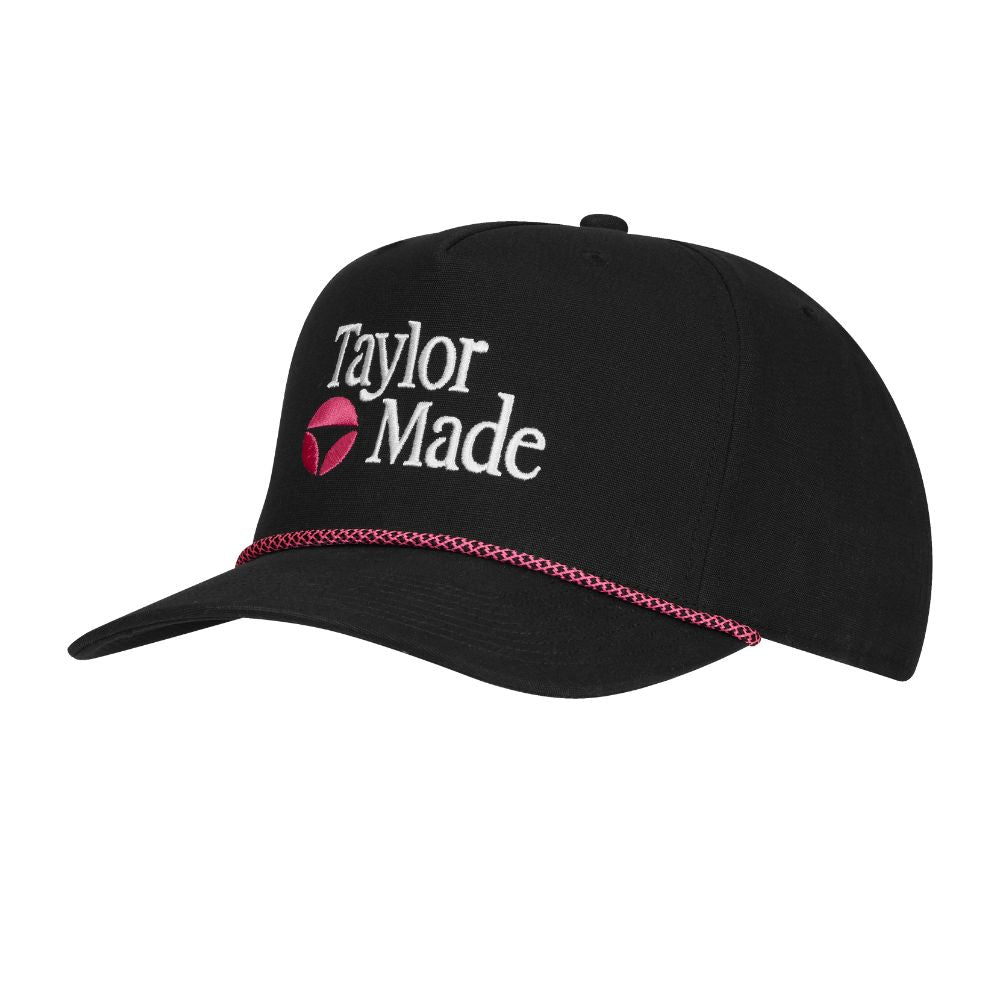 TaylorMade Frame Stock Rope Hat 2026 - Black