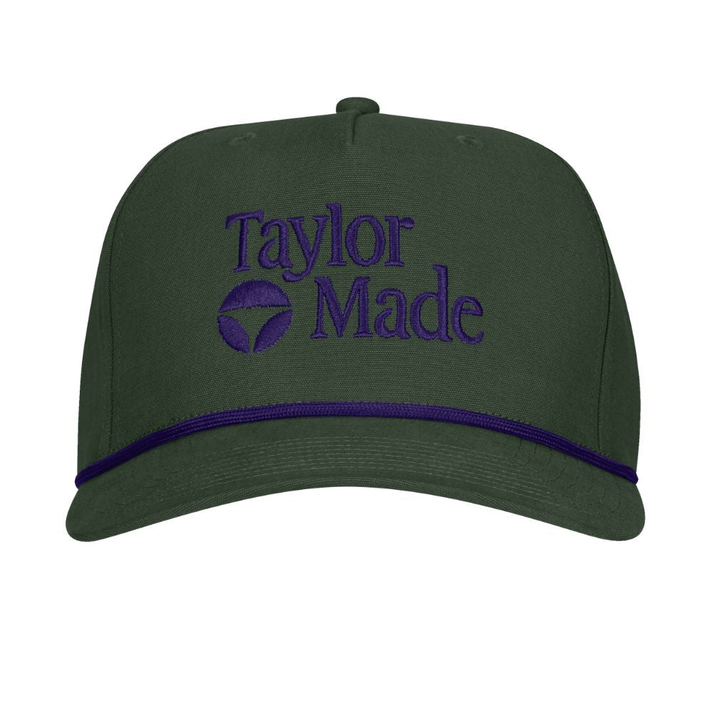 TaylorMade Frame Stock Rope Hat 2026 - Forest Forest