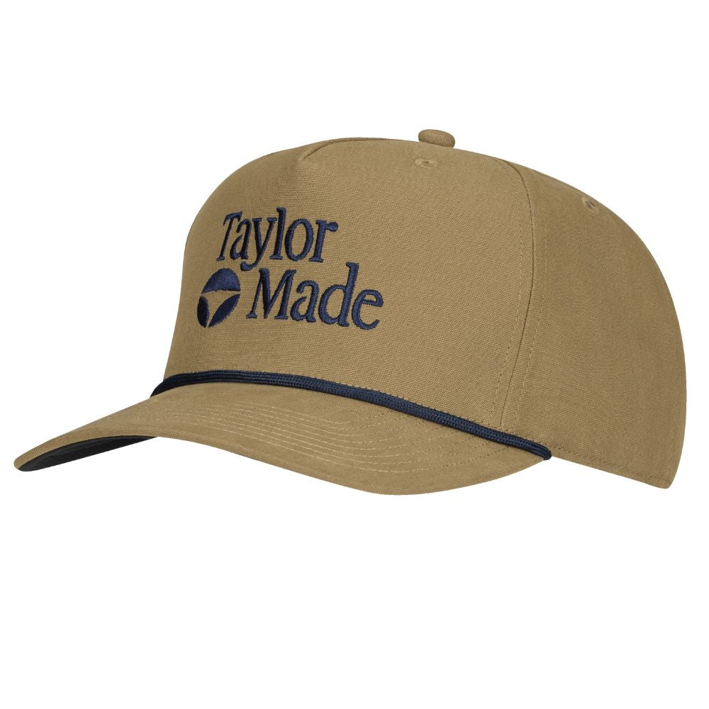 TaylorMade Frame Stock Rope Hat 2026 - Light Brown