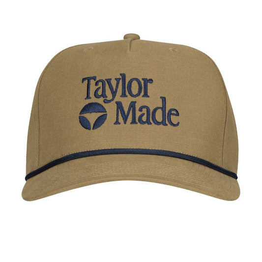 TaylorMade Frame Stock Rope Hat 2026 - Light Brown Light Brown