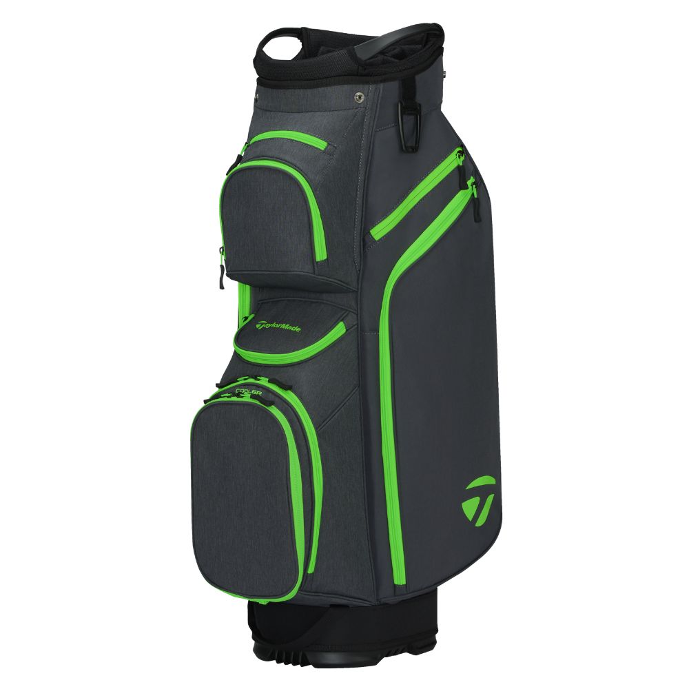 TaylorMade Cart Lite Golf Bag 2026 - Grey / Neon Green