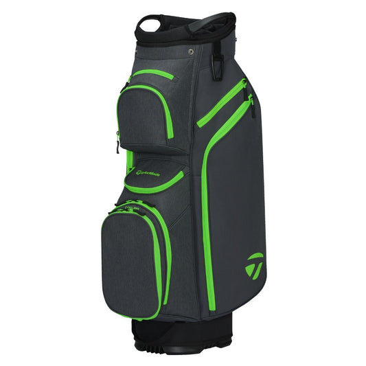 TaylorMade Cart Lite Golf Bag 2026 - Grey / Neon Green