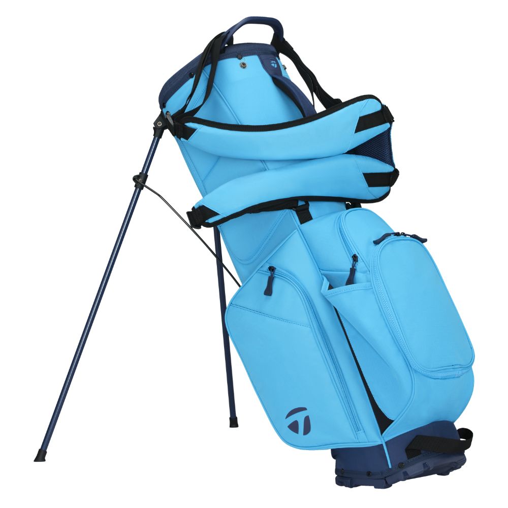 TaylorMade FlexTech Golf Stand Bag 2026 - Cyan / Navy