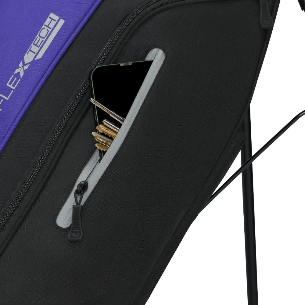 TaylorMade FlexTech Golf Stand Bag 2026 - Black / Violet