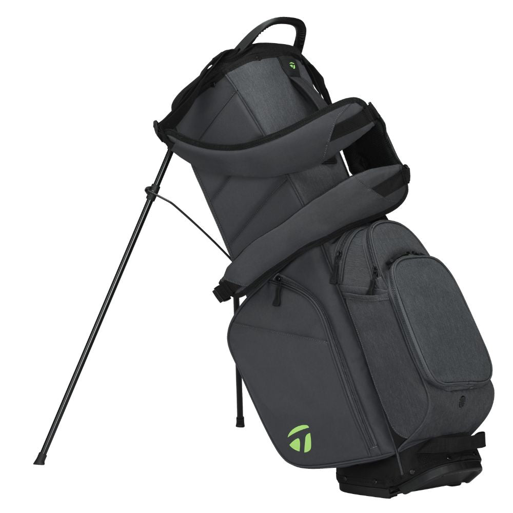 TaylorMade FlexTech Crossover Golf Stand Bag 2026 - Grey / Neon Green
