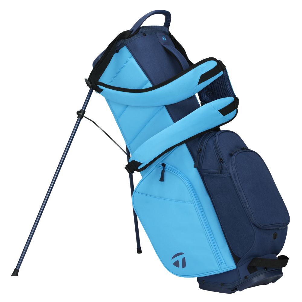 TaylorMade FlexTech Crossover Golf Stand Bag 2026 - Cyan / Navy