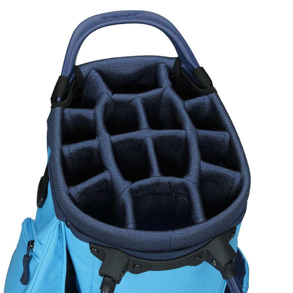 TaylorMade FlexTech Crossover Golf Stand Bag 2026 - Cyan / Navy