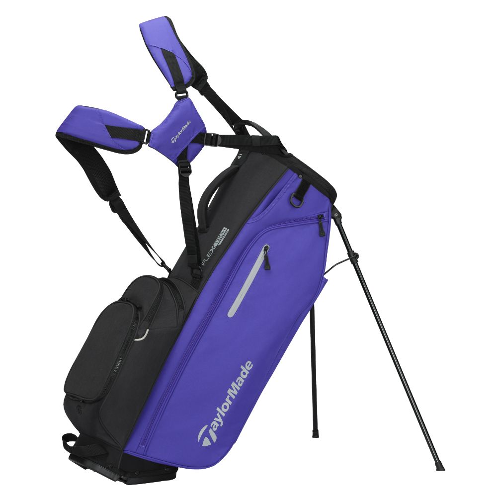 TaylorMade FlexTech Crossover Golf Stand Bag 2026 - Violet / Black Violet / Black