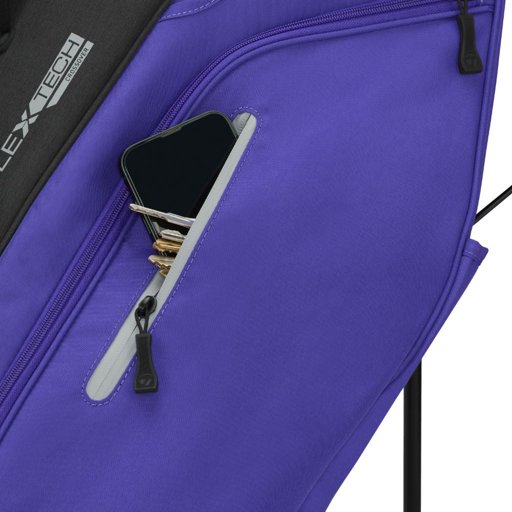 TaylorMade FlexTech Crossover Golf Stand Bag 2026 - Violet / Black