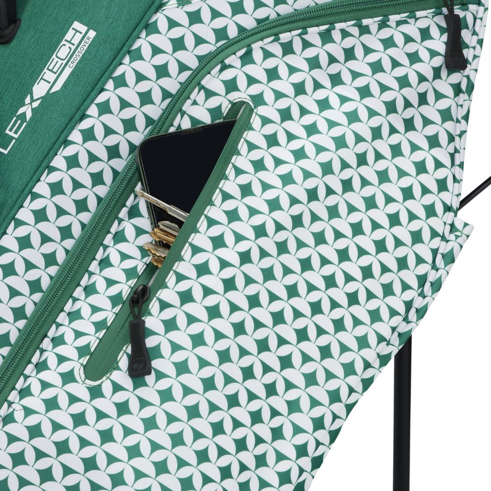 TaylorMade FlexTech Crossover Golf Stand Bag 2026 - Heritage lcon / Green