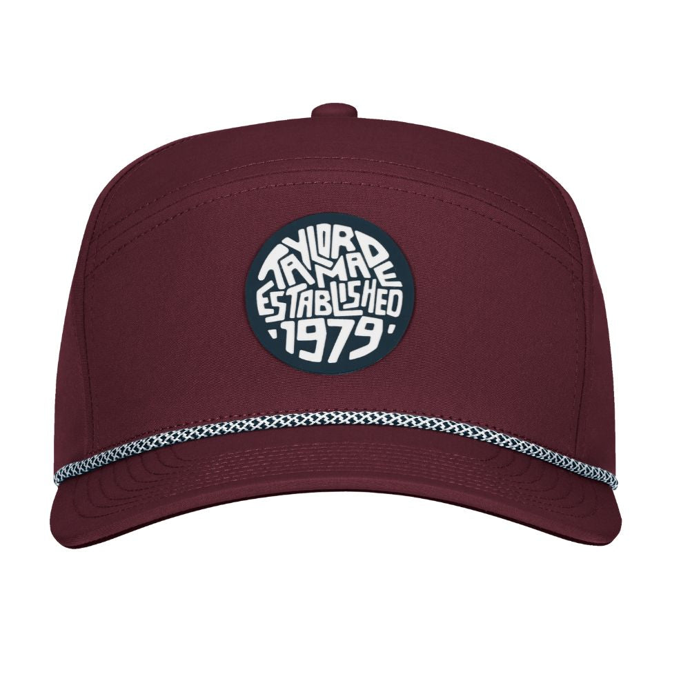 TaylorMade Horizon Rope Hat 2026 - Burgundy Burgundy