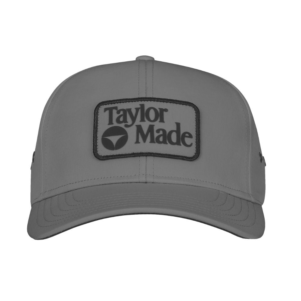 TaylorMade Newport Metal Eyelet Hat 2026 - Grey Grey