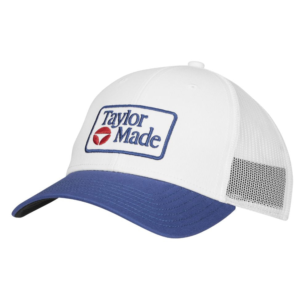 TaylorMade Radar Trucker Hat 2026 - White / Navy