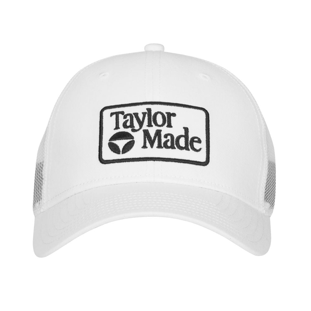 TaylorMade Radar Trucker Hat 2026 - White White