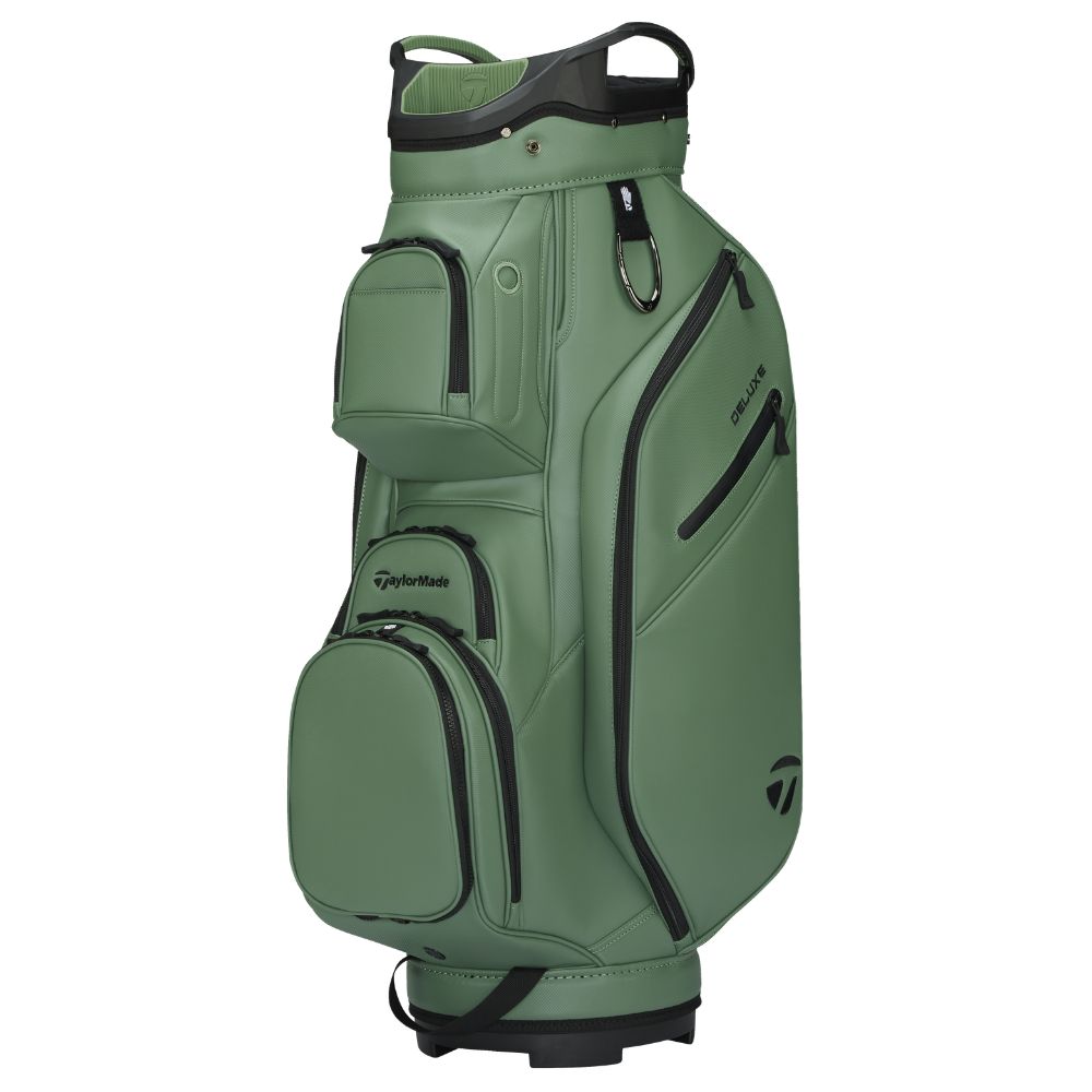 TaylorMade Deluxe Golf Cart Bag 2026 - Dark / Sage