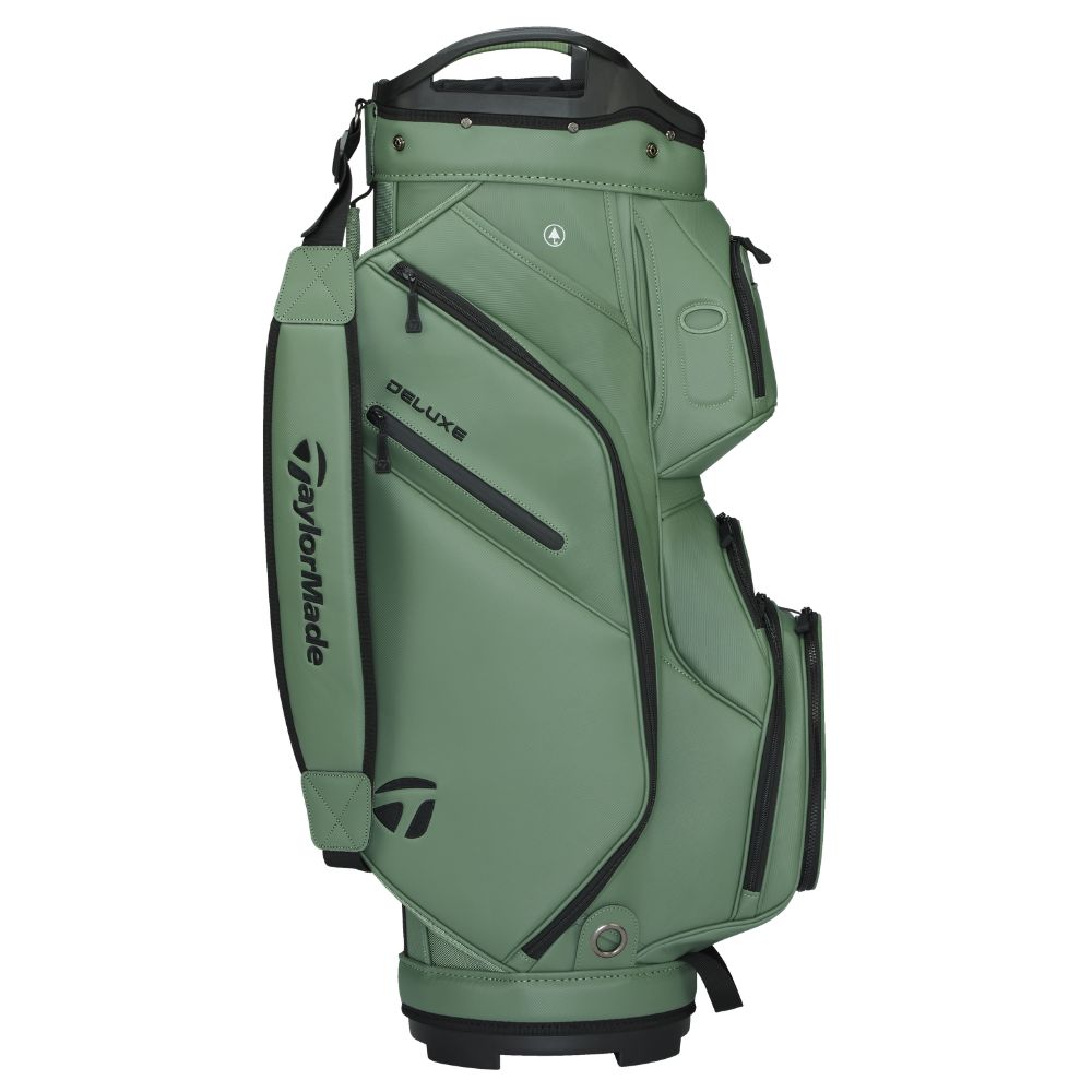 TaylorMade Deluxe Golf Cart Bag 2026 - Dark / Sage