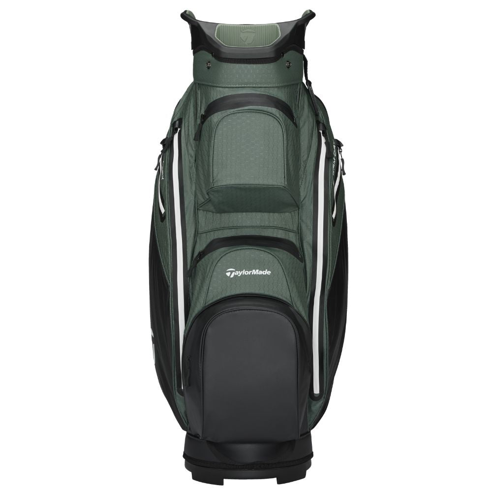 TaylorMade Storm Dry Golf Cart Bag 2026 - Black / Dark Sage