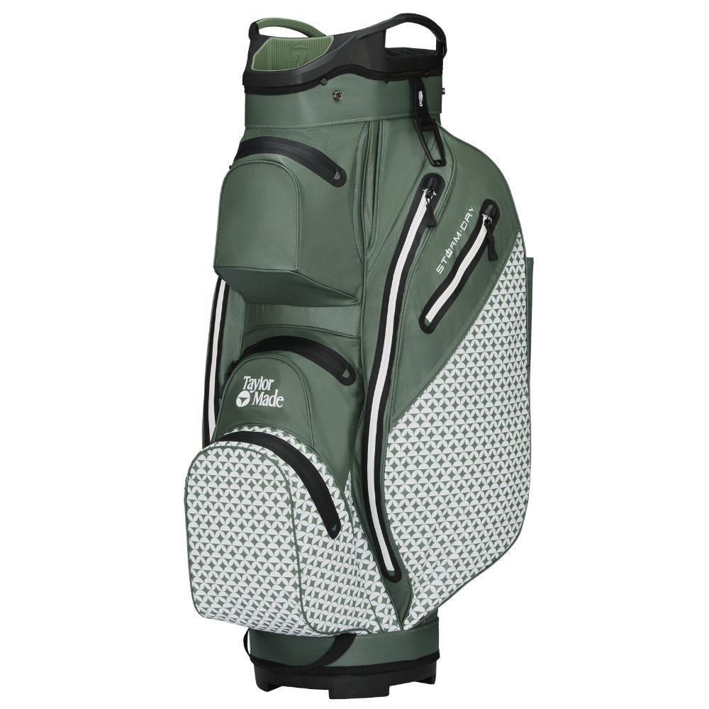 TaylorMade Storm Dry Golf Cart Bag 2026 - Heritage lcon / Dark Sage
