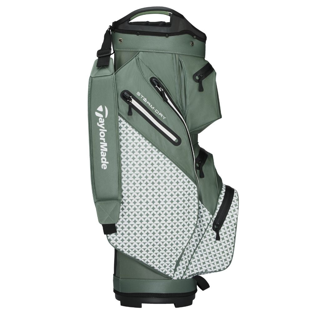 TaylorMade Storm Dry Golf Cart Bag 2026 - Heritage lcon / Dark Sage