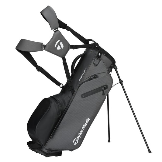 TaylorMade Storm Dry Golf Stand Bag 2026 - Grey / Black Grey / Black