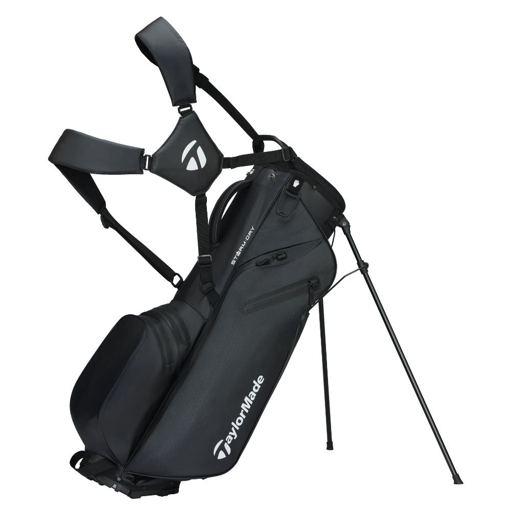 TaylorMade Storm Dry Golf Stand Bag 2026 - Black Black