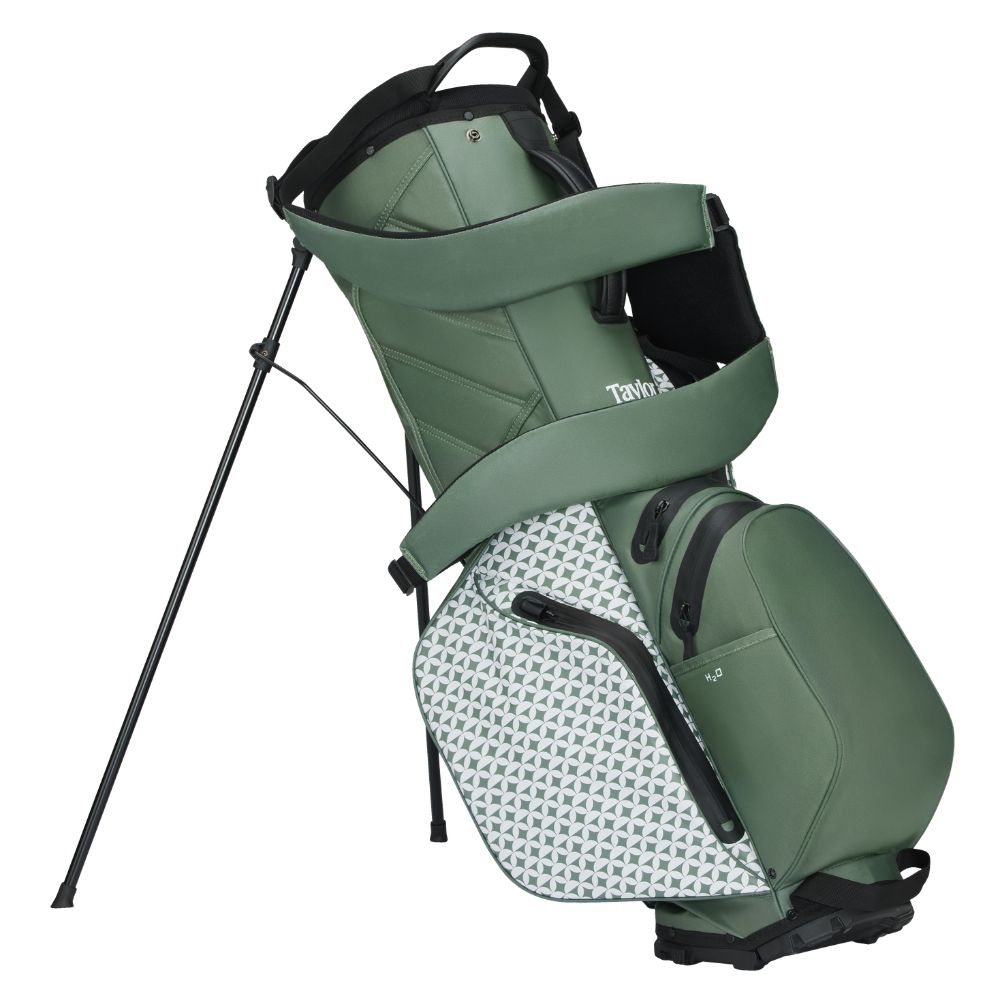 TaylorMade Storm Dry Golf Stand Bag 2026 - Heritage Icon/Dark Sage
