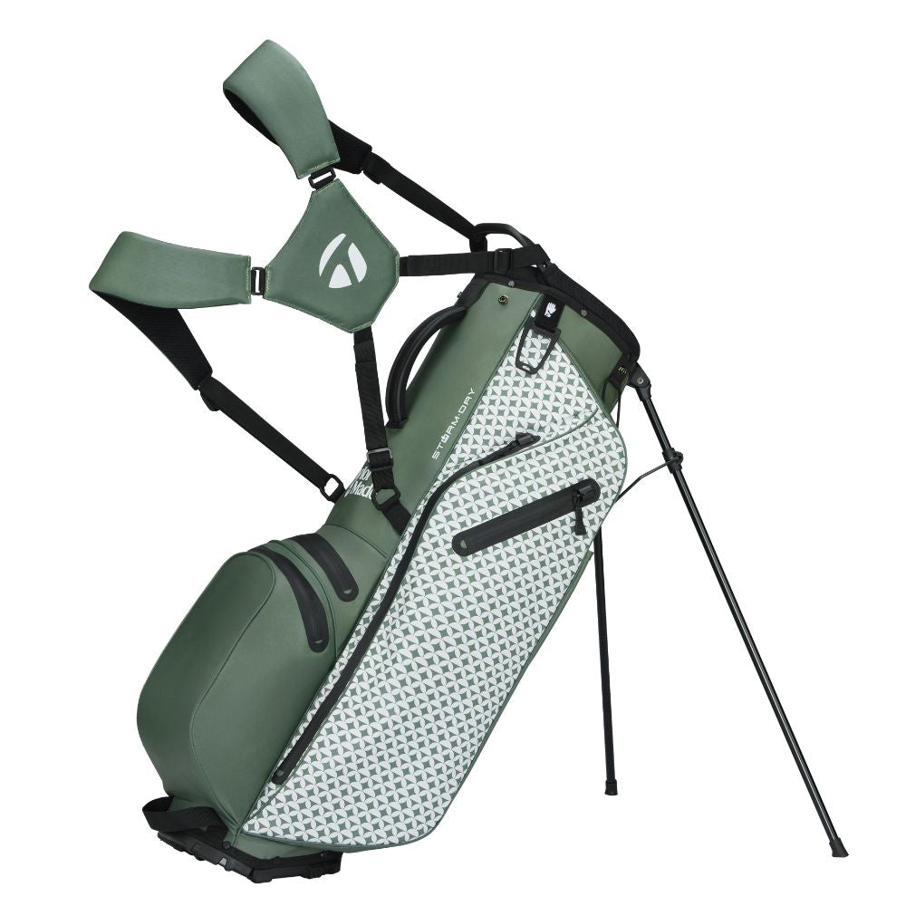 TaylorMade Storm Dry Golf Stand Bag 2026 - Heritage Icon/Dark Sage
