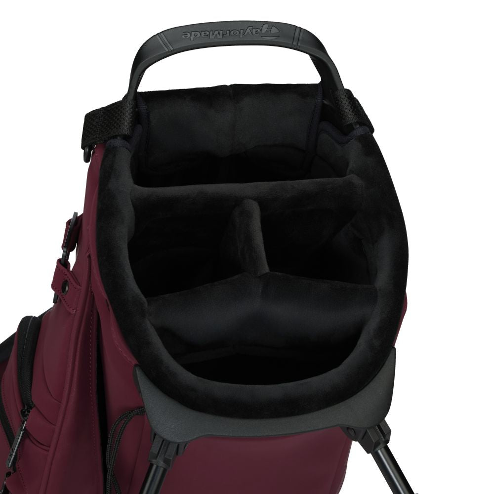 TaylorMade Signature M4 Stand 4 Way Top Golf Bag 2026 - Burgundy