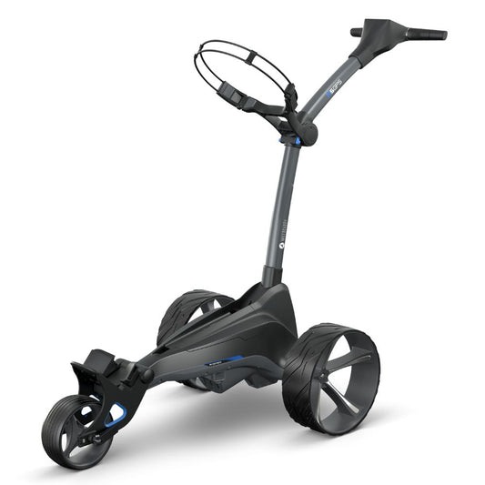Motocaddy M5 GPS Electric Golf Trolley w/ FREE GIFT 18 Hole Umbrella Holder
