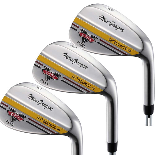 MacGregor Golf V Foil Chrome Wedge - Set of 3 Wedges Right Hand