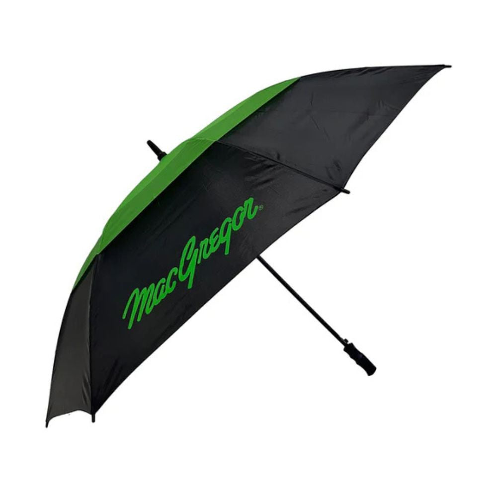 MacGregor Golf 64" Double Canopy Golf Umbrella Black/Green