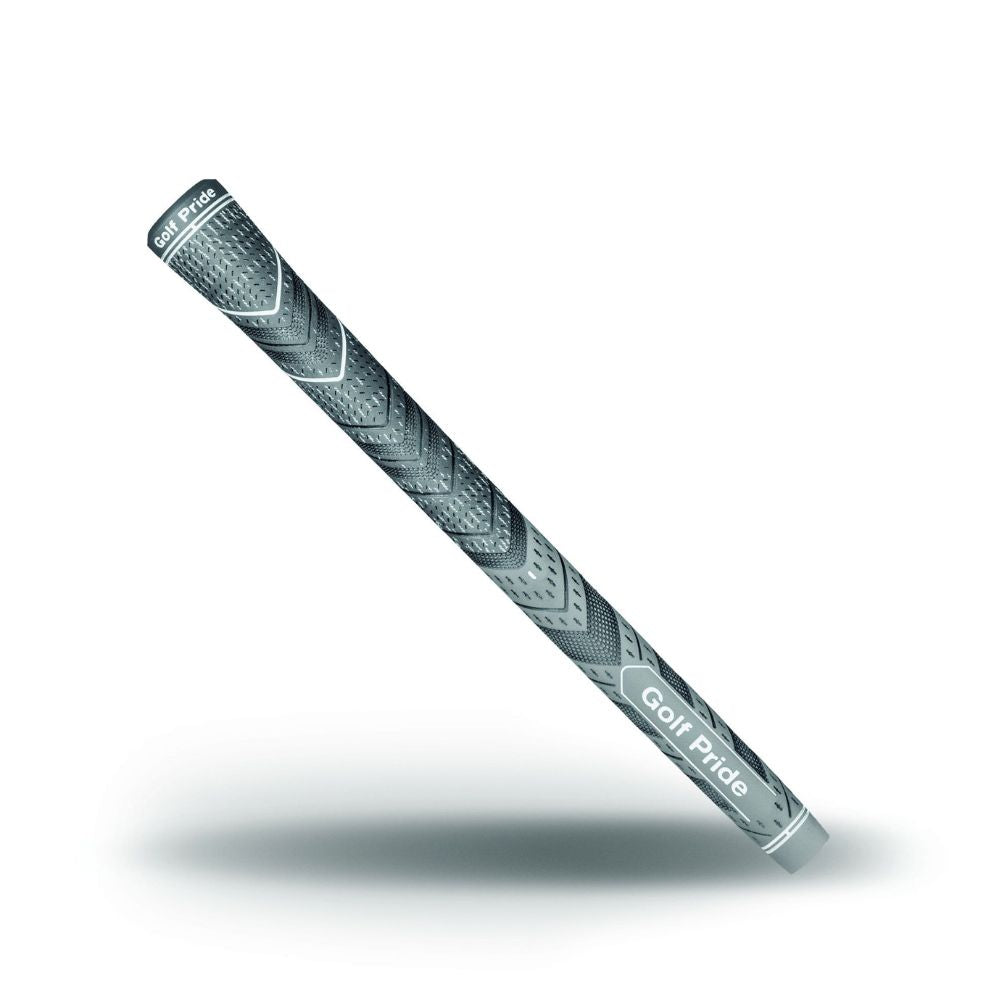 Golf Pride MCC Plus 4 Cord Mens Golf Grip - Grey Midsize  