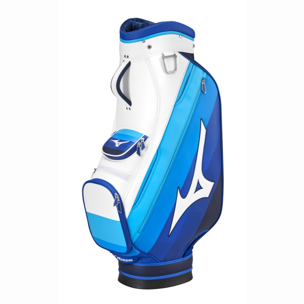 Mizuno Tour Cart Bag 2025 - Staff Colours White / Blue