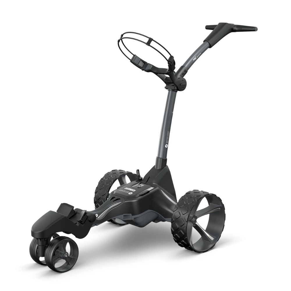 Motocaddy ME Remote Control Ultra Electric Golf Trolley 2025 Umbrella Holder