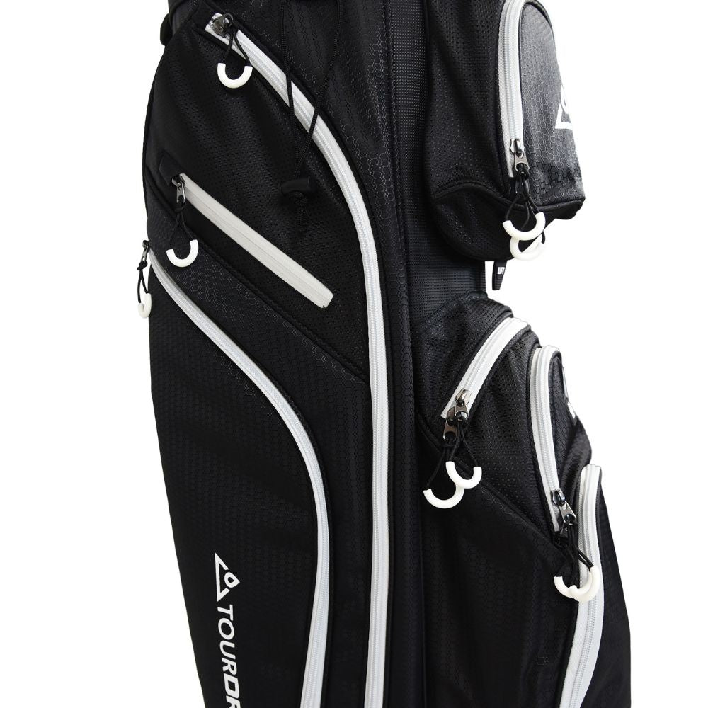 Masters TourDri Water Resistant Golf Cart Bag - Black / Grey