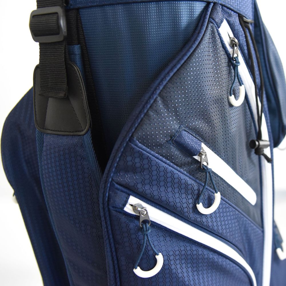Masters TourDri Water Resistant Golf Cart Bag - Navy / White