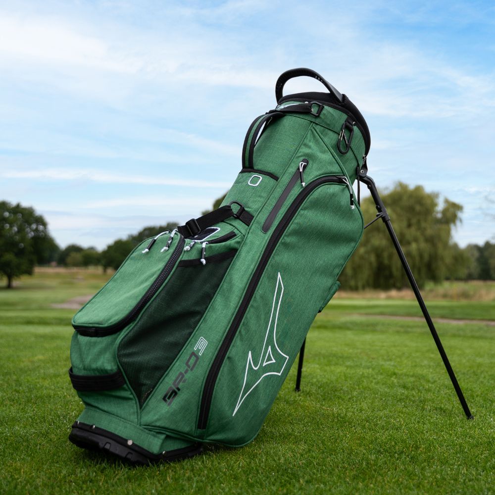 Mizuno BR-D3 25 Stand Bag - Heathered Green