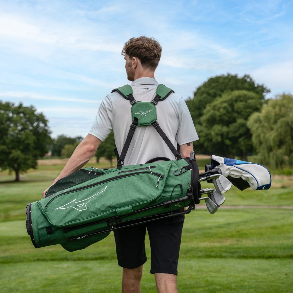 Mizuno BR-D3 25 Stand Bag - Heathered Green