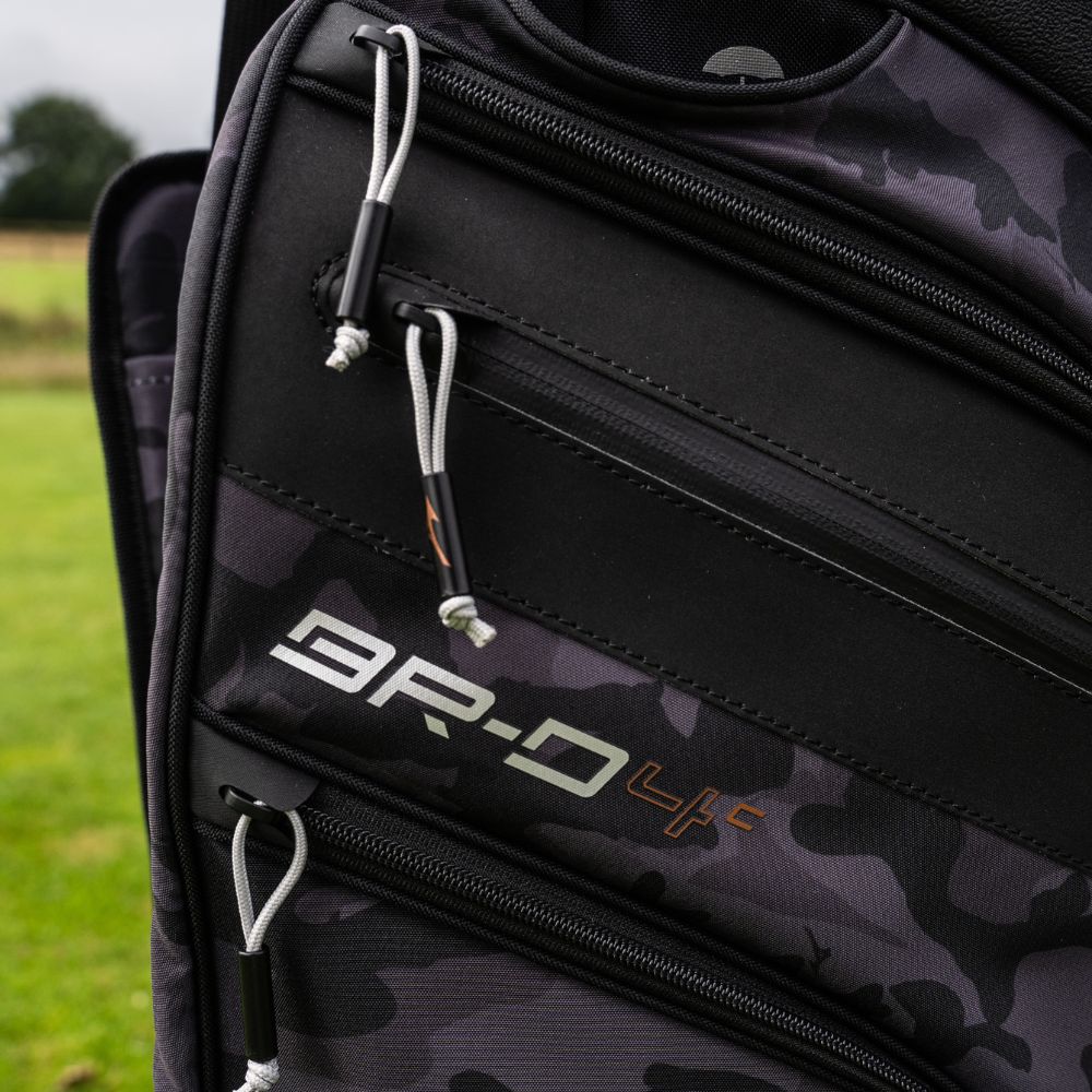 Mizuno BR-D4 25 Cart Bag - Black Camo Copper