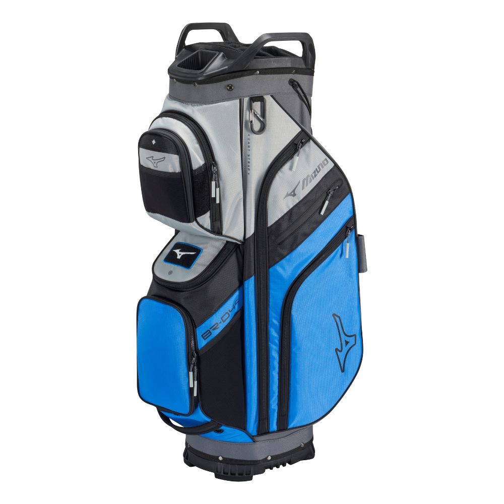 Mizuno BR-D4 Golf Cart Bag 2026 - Brilliant Blue / Grey Brilliant Blue / Grey