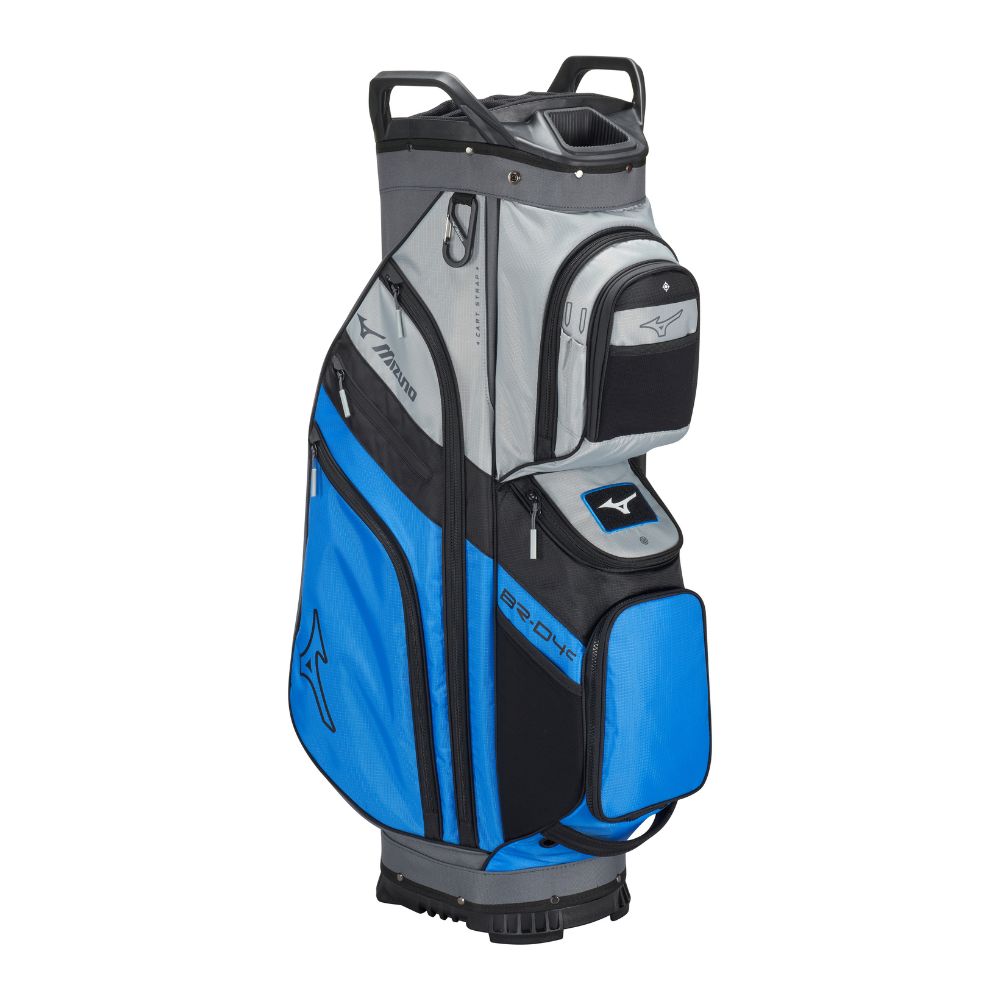 Mizuno BR-D4 Golf Cart Bag 2026 - Brilliant Blue / Grey