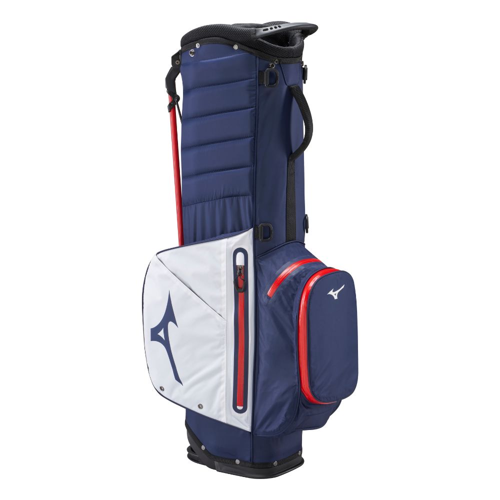 Mizuno BR-DRI Golf Stand Bag 2026 - Navy / Red