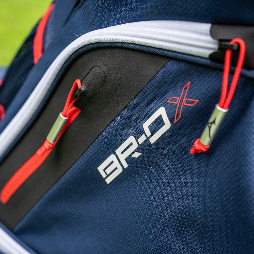 Mizuno BR-DX 25 Hybrid Stand Bag - Navy / Red