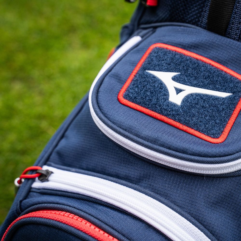 Mizuno BR-DX 25 Hybrid Stand Bag - Navy / Red