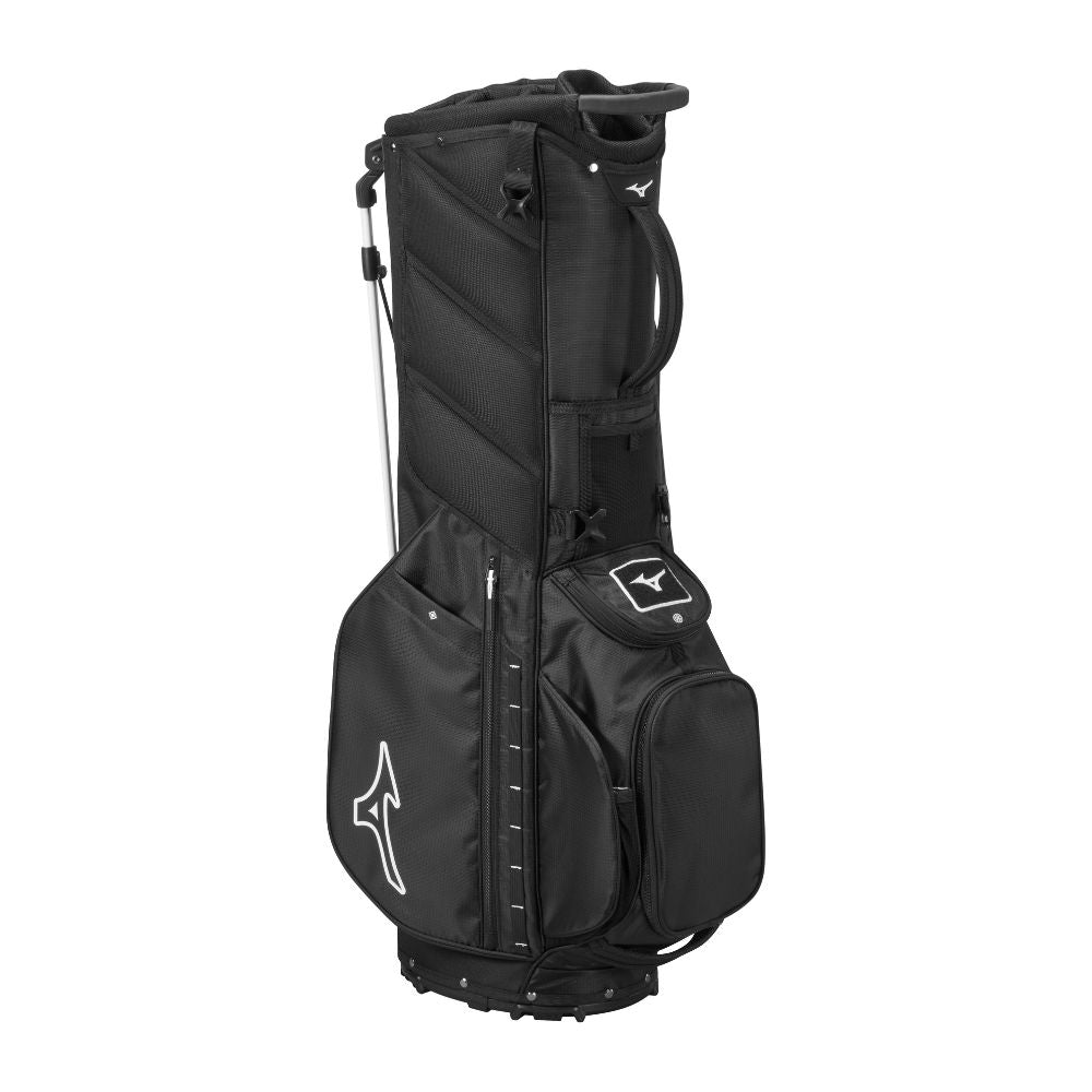 Mizuno BR-DX Golf Hybrid Stand Bag 2026 - Black / White