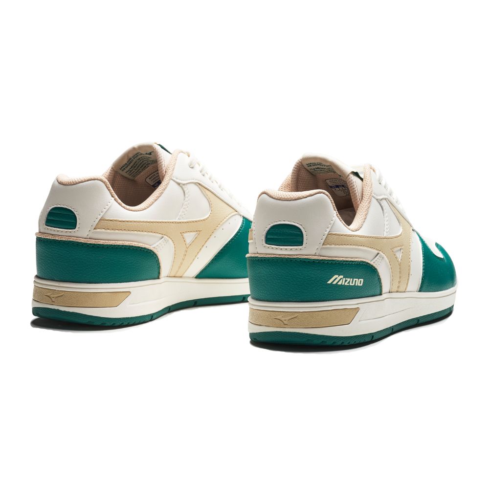 Mizuno City Wind Spikeless Golf Shoe - Alpine Green / Pale Khaki / Snow White