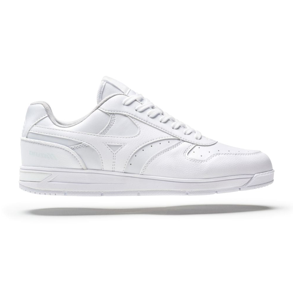 Mizuno City Wind Spikeless Golf Shoe - White White 8