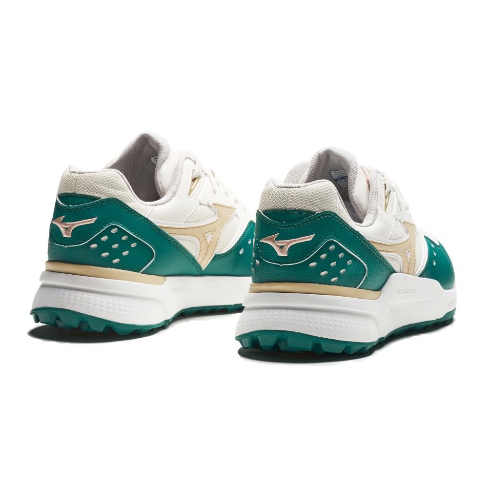 Mizuno Contender Spikeless Golf Shoe - Alpine Green / Pale Khaki / Snow White