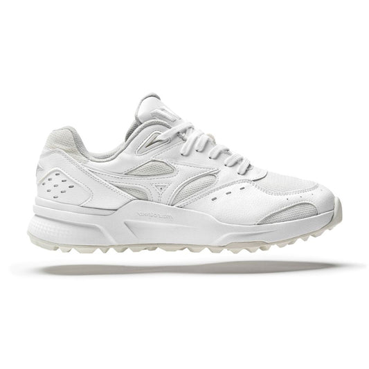 Mizuno Contender Spikeless Golf Shoe - White White 8